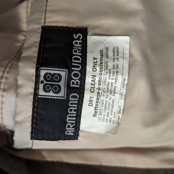 Vintage Suede leather jacket - Picture 3 of 4